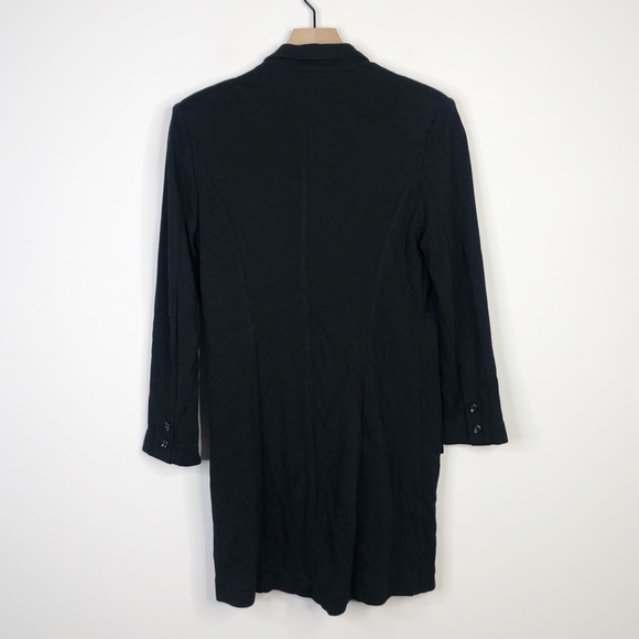 Cartonnier Anthropologie Black Long Blazer Jacket - Picture 3 of 5
